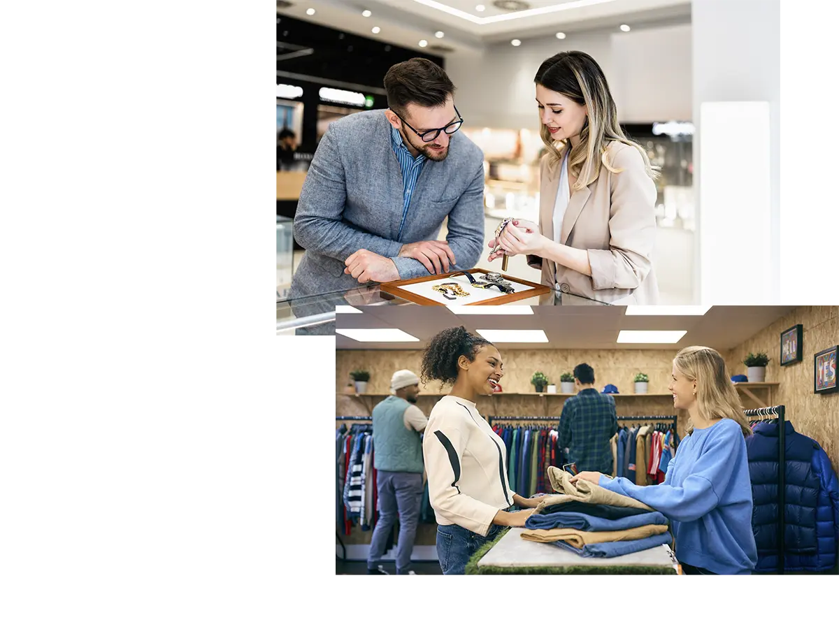 RecoHand BEAM-Type retail application