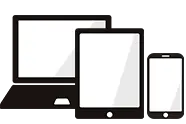 Computer, tablet and smartphone devices